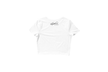 Load image into Gallery viewer, So Dallas (White) - Women’s Crop Tee